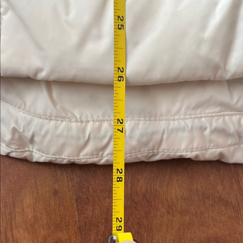 EUC Lands' End cream Goosedown winter Jacket - Picture 10 of 16